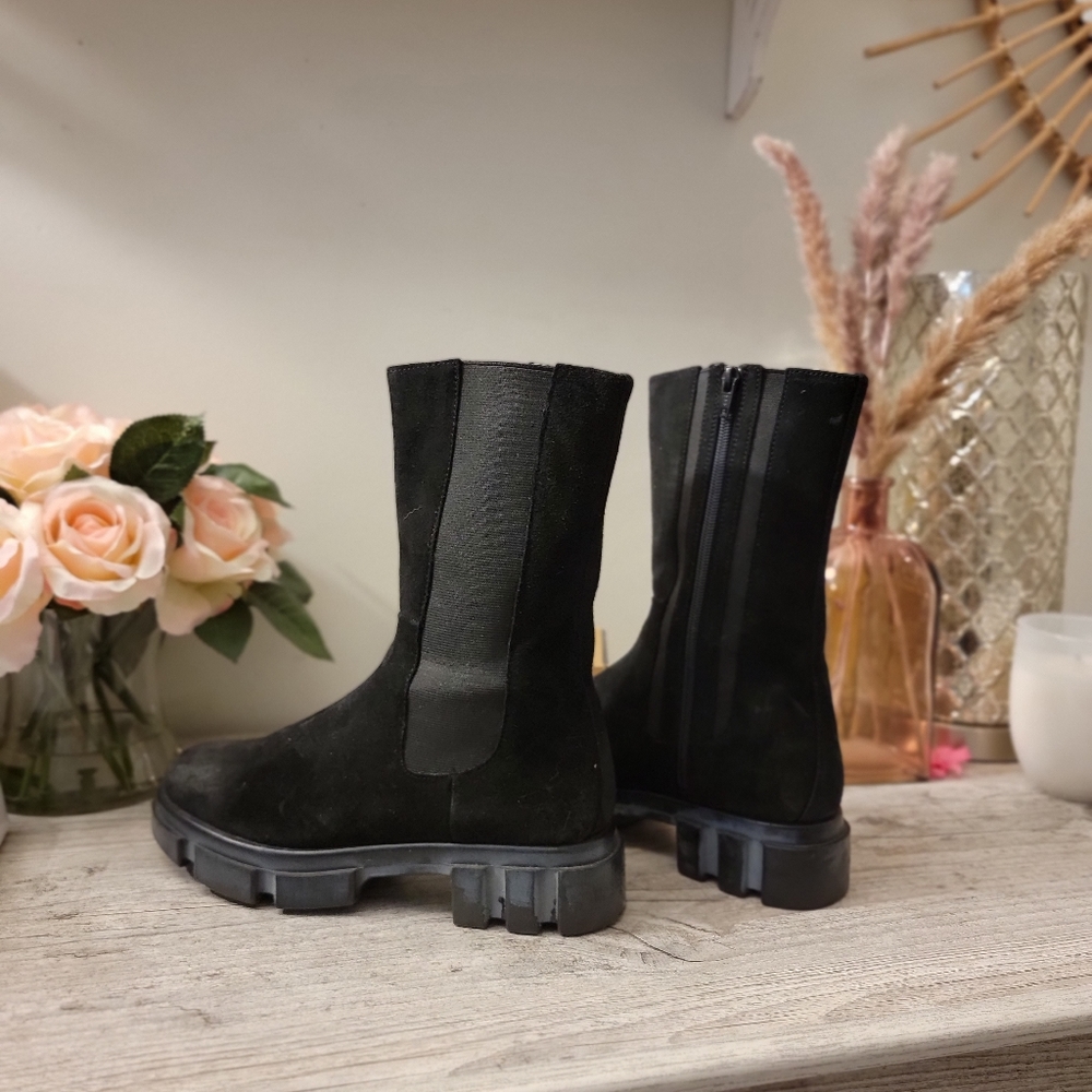 Free People Brooks Lug Sole Chelsea Combat Boots